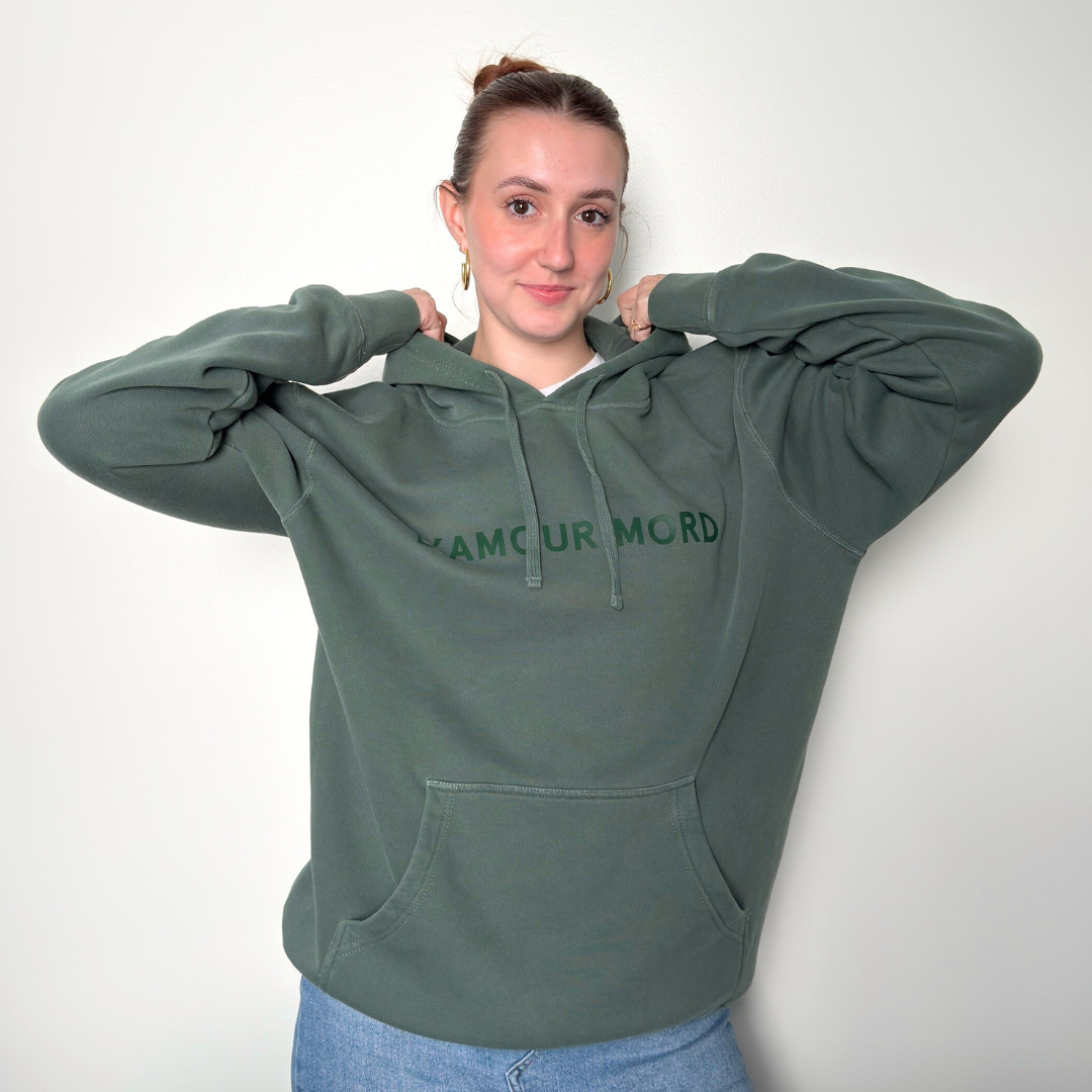 Coton ouaté vert alpin - L'amour mord