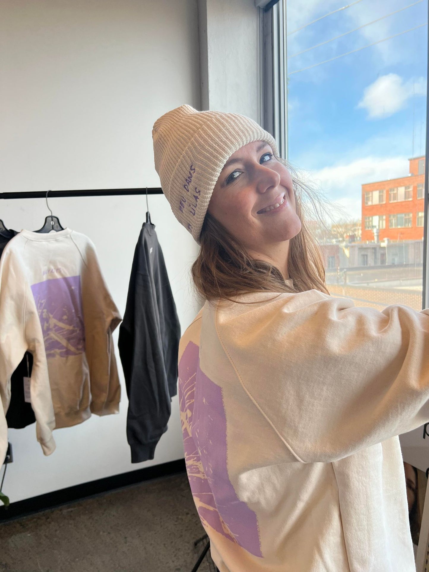 Crewneck crème