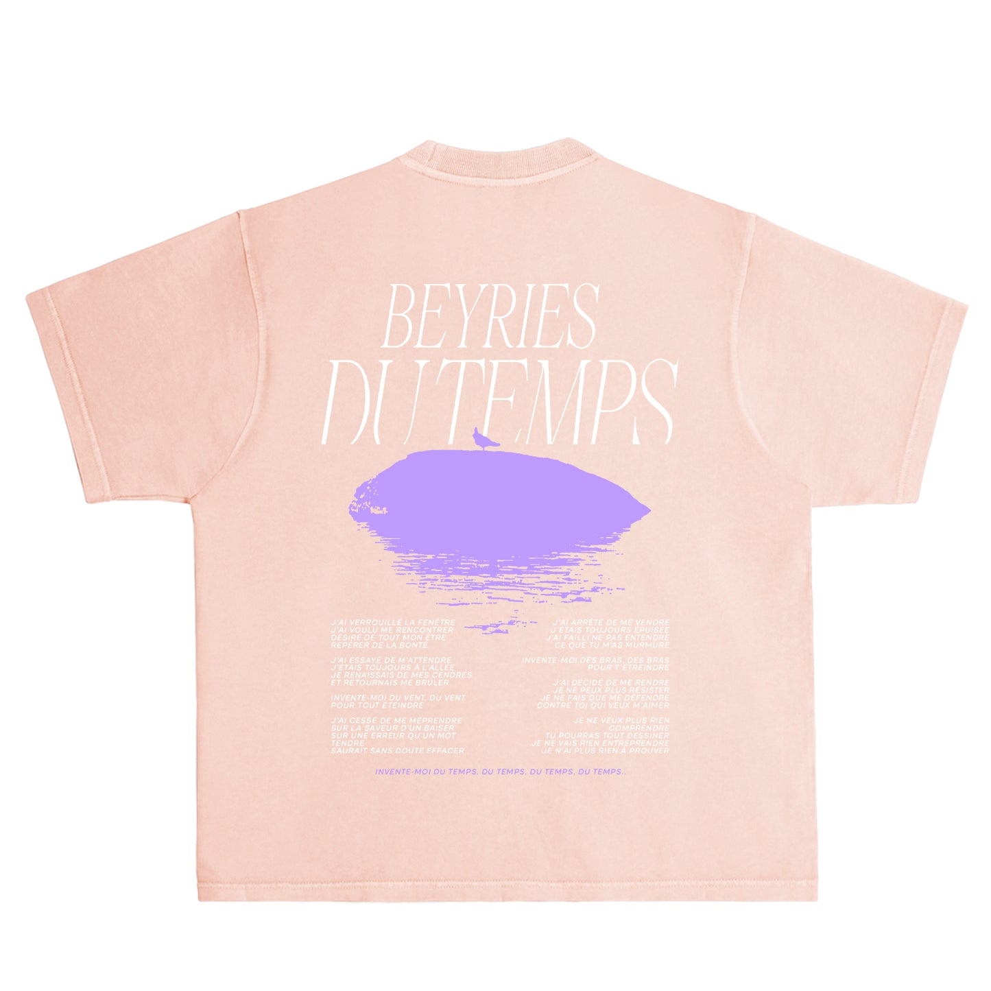 T-Shirt Du Temps Rose